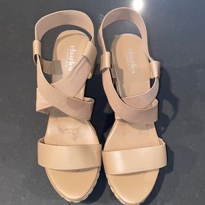 Fairly new Charles David Wedges